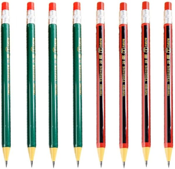 Pencils (HB, 2B, mechanical, etc.)
